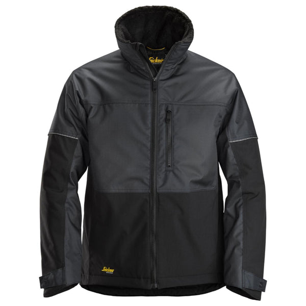 Snickers 1148 Allround Work Winter Jacket | Steel Grey & Black