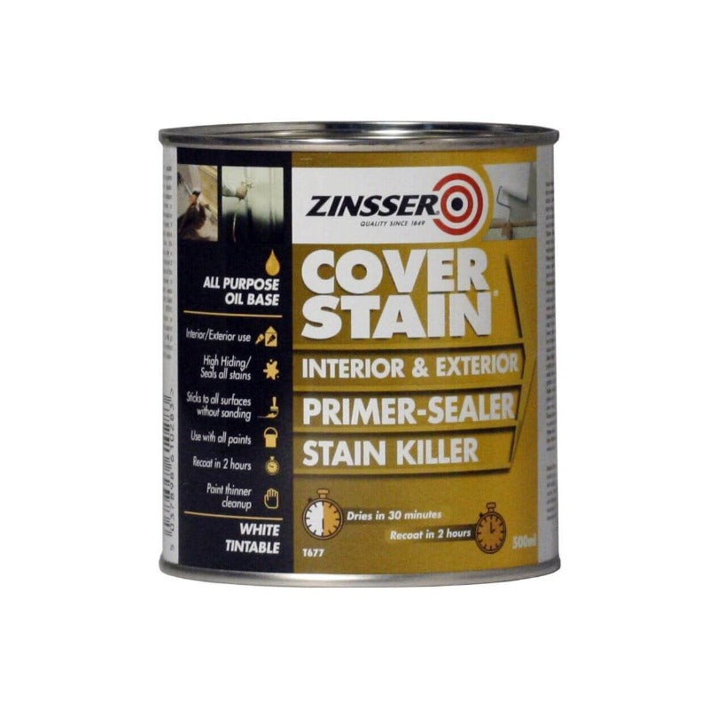 Zinsser COVER STAIN® All-purpose solvent-based, stain-killing, primer-sealer paint