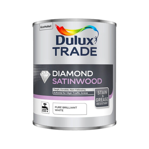 Dulux Trade Diamond Satinwood Pure Brilliant White