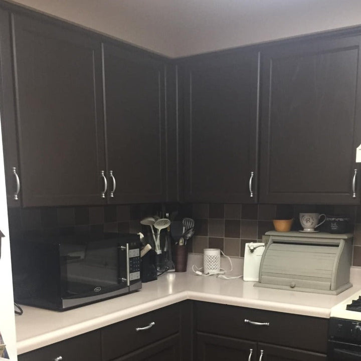 Mocha Beyond Paint. All In One Kitchen Cabinet Press Paint from Smyths Homevalue.