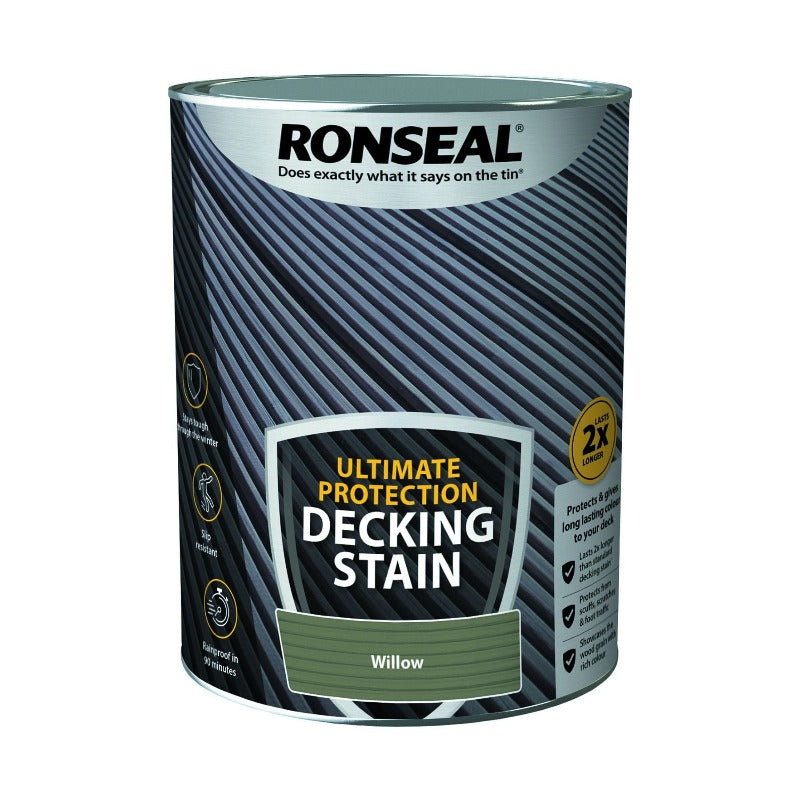 Ronseal Ultimate Decking Stain Willow 5L