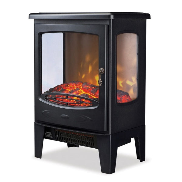 De Vielle 3D Electric Stove Black 1800W