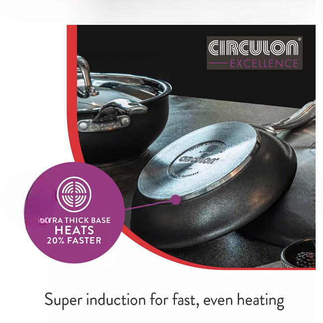 Circulon Excellence 4 Piece Pan Set