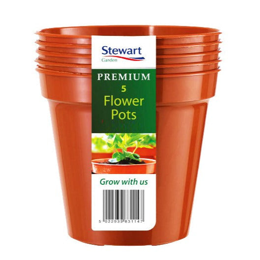 Stewart 12.7cm Flower Pot x5