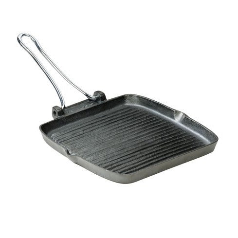 World Foods 26.5 cm Cast Iron Square Chargriller