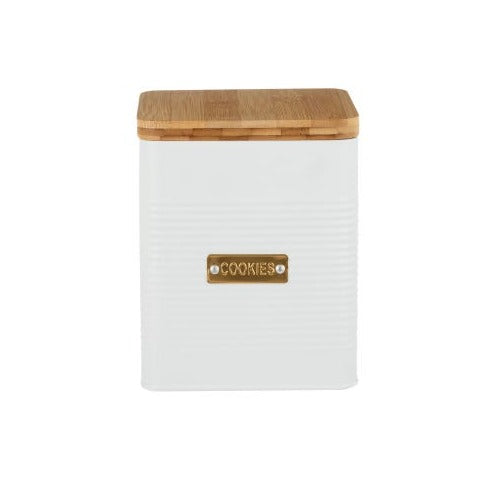 Otto Square Cookie Storage | White