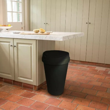 Curver 45L Touch Bin - Black