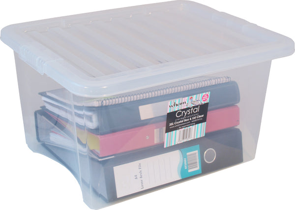 Whatmore Crystal 35Ltr Storage Box