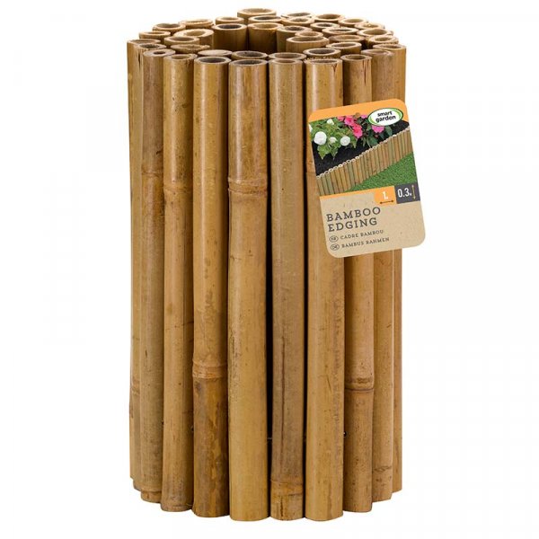 Bamboo Lawn & Plant Bed Edging 30 cm x 1m