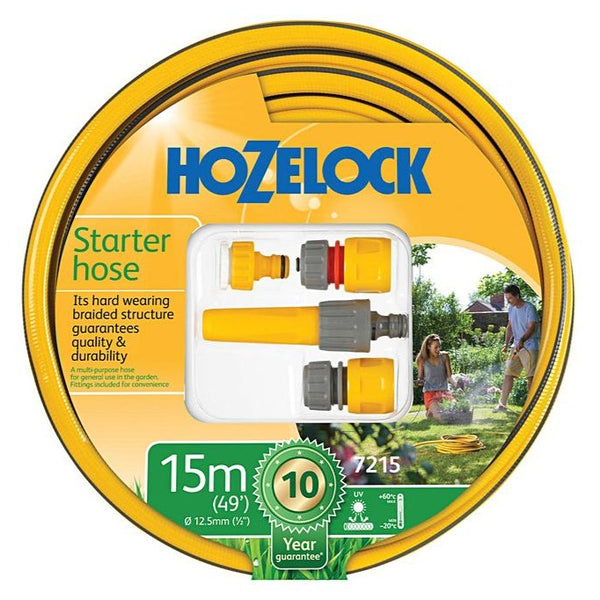 HOZELOCK STARTER HOSE 15 M INCLUDING FITTINGS