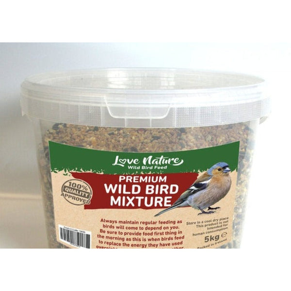 Love Nature Wild Bird Mix 5kg Bucket