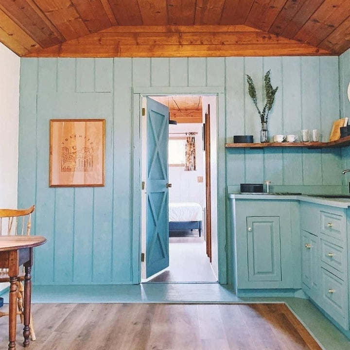 Nantucket from Beyond Paint. All In One Paint for kitchens from Smyths Homevalue.