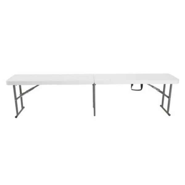 White Party Folding 6ft Bench