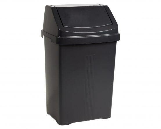 Casa 50L Swing Bin Midnight