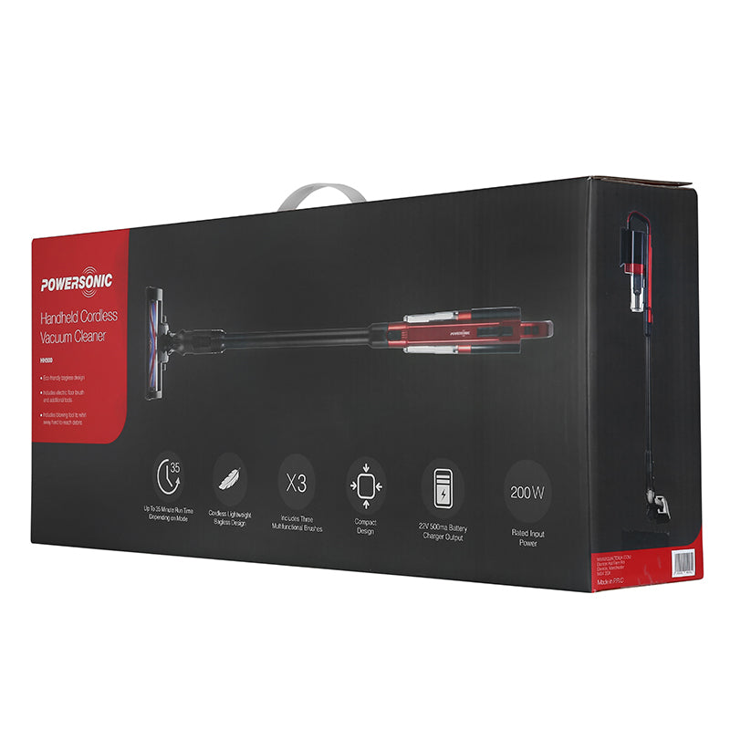 Powersonic 200W Handheld Cordless Vacuum Cleaner