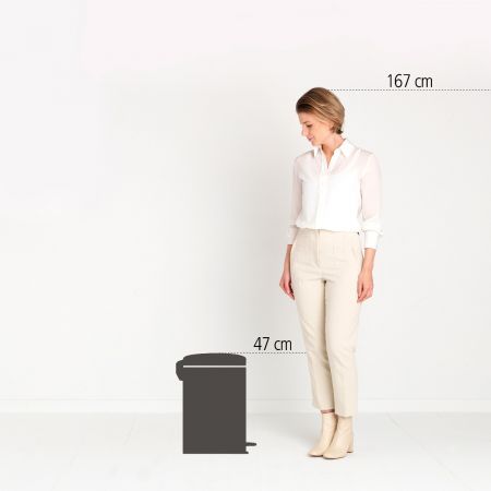 BRABANTIA 20L PEDAL BIN NEWICON