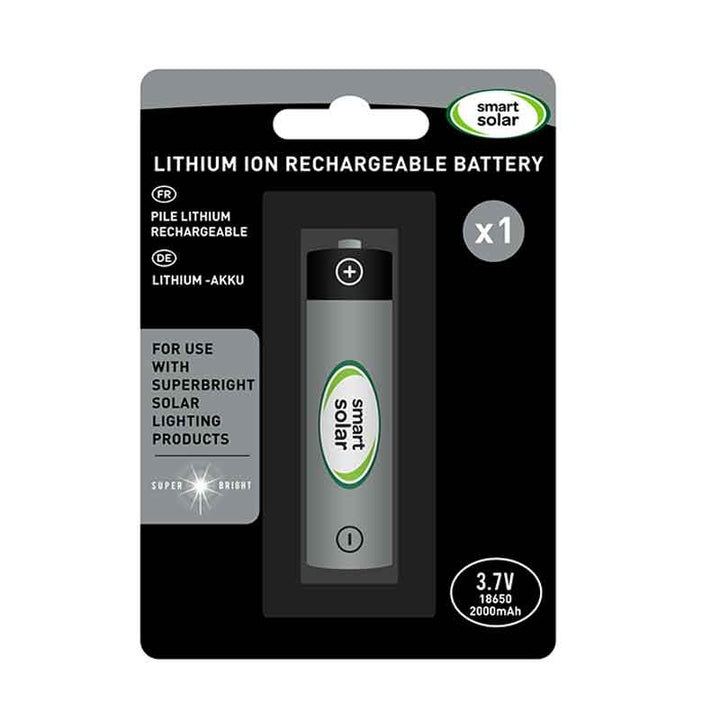3.7V li-ion 18650 2000mAh Rechargeable Battery