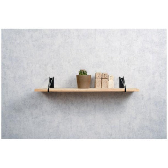 Duraline Bracket double low S/2 black 24x13,5cm