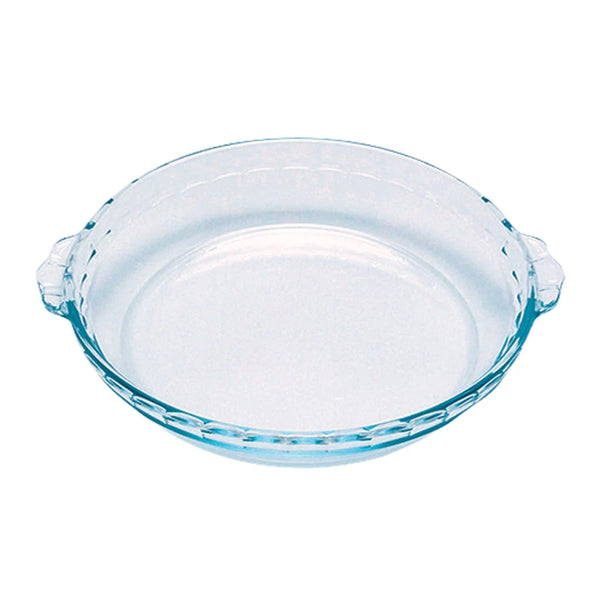 Glass Cake Dish with Handles 1.3L
