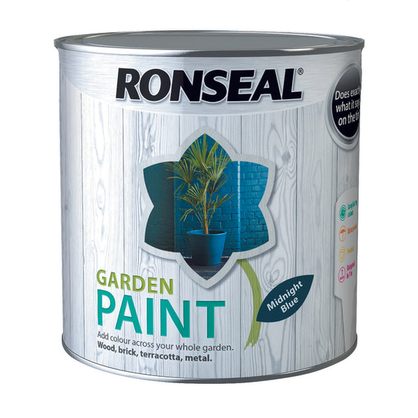 Ronseal Garden Paint 2.5L Midnight Blue