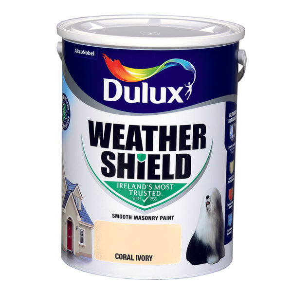 Dulux Weathershield Coral Ivory 5L