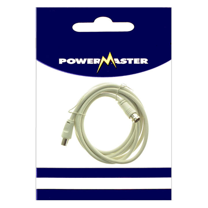 Powermaster Electrical 2Mtr TV Satellite Lead