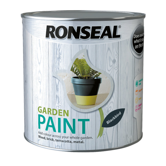 Ronseal Garden Paint 2.5L Blackbird