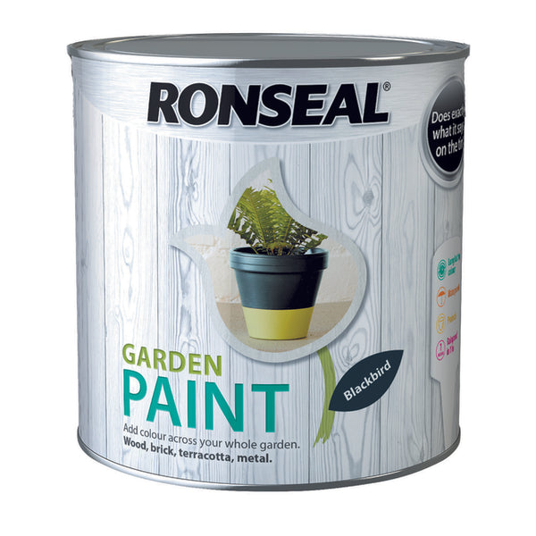 Ronseal Garden Paint 2.5L Blackbird