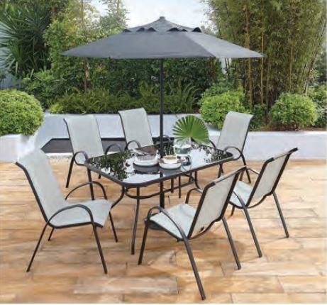 Naples 6 Seater Rectangle Set
