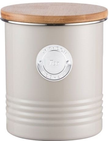 Typhoon 1 Ltr Living Collection Putty Tea Canister