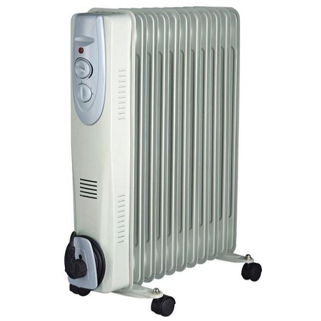 2.5KW 11 Fin Oil Filled Radiator