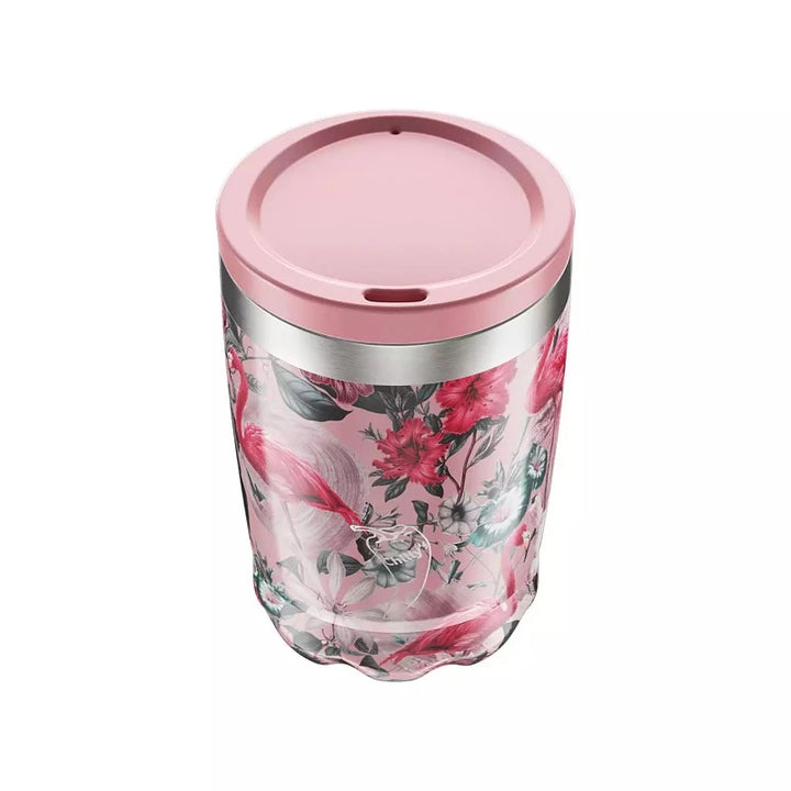 Chilly's Travel Flamingo Mug - 340ml