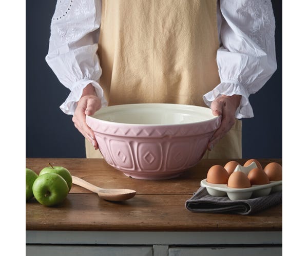 Mason Cash Powder Pink Mixing Bowl 29cm