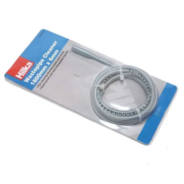 Hilka Wastepipe Cleaner 1.8m x 6mmHilka Wastepipe Cleaner 1.8m x 6mm