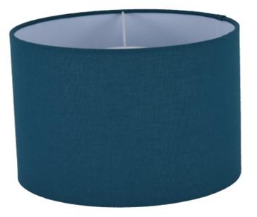 14" Teal Drum Shade