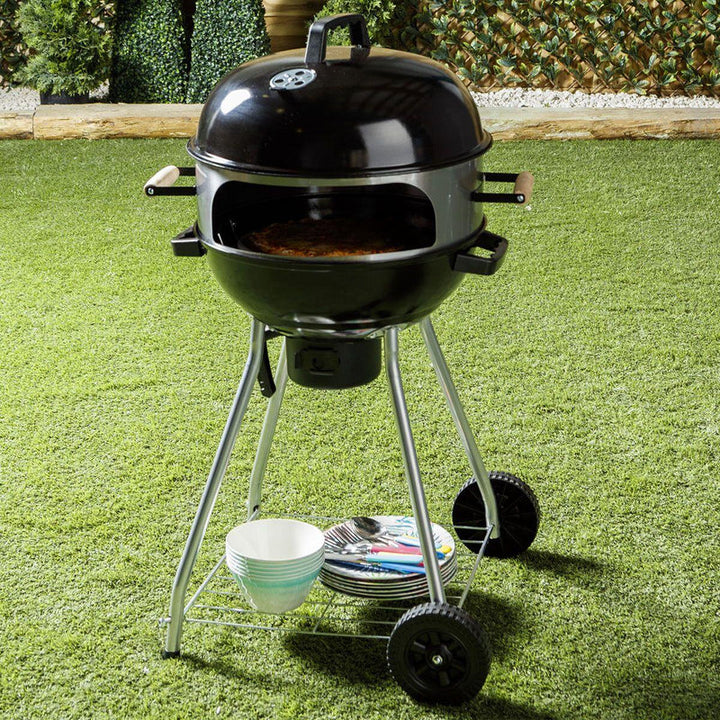 Flames Master Charcoal BBQ