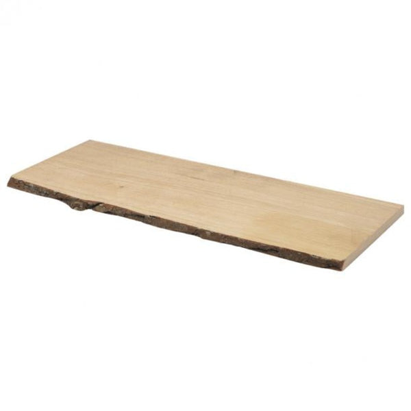 Duraline Shelf Board 4xS XS2 oak veneer with bark 20mm 60x23,5cm