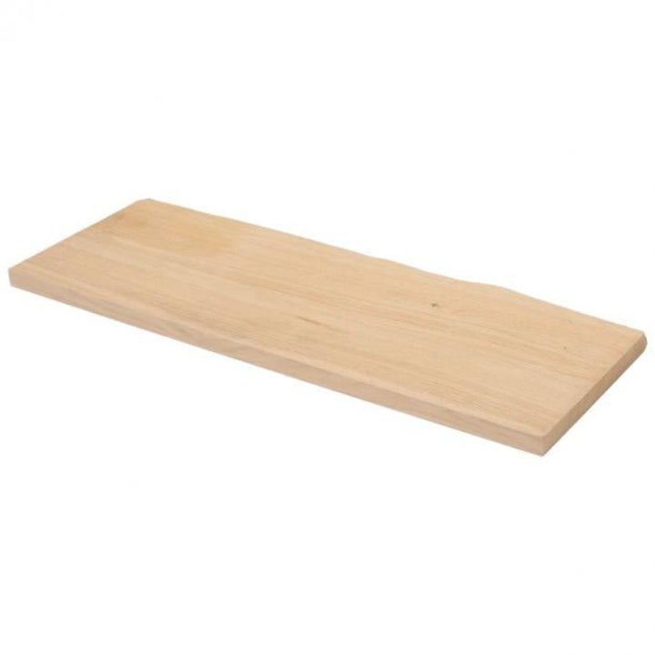 Duraline Shelf Board 4xS XS2 oak veneer with bark 20mm 60x23,5cm