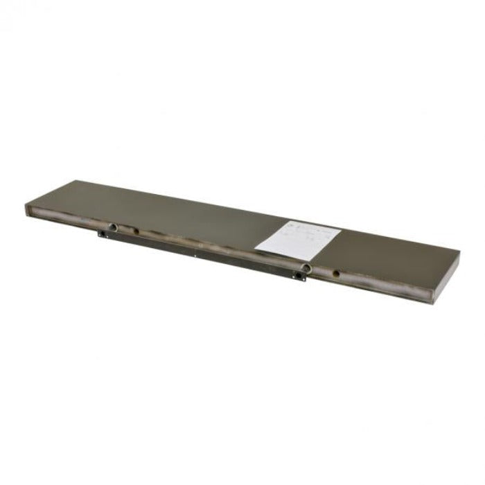 Duraline Floating shelf XL4 Push Fix Black Lacquered 38mm 118x23,5cm