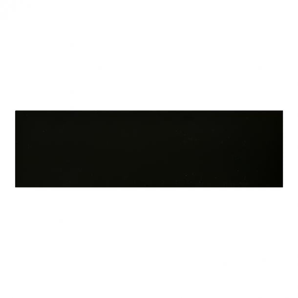 Duraline Floating shelf XL4 push fix black lacquered 38mm 80x23,5cm