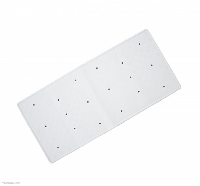 Rubber White Bath Mat