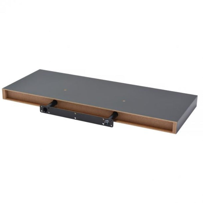 Duraline Floating shelf XL4 push fix grey 38mm 60x23,5cm