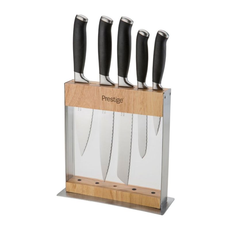 PRESTIGE DURA SHARP KNIFE BLOCK (5 PIECE)