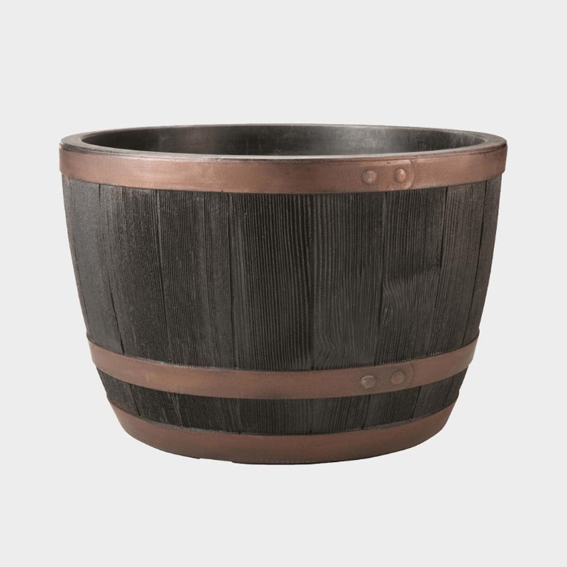 Blenheim Half Barrel Garden Planter