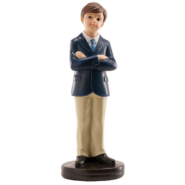 Communion Boy "John" with Navy Suit Jacket
