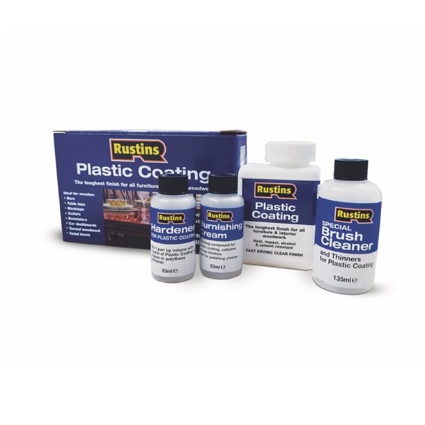 Rustins Plastic Coating Kit - Table
