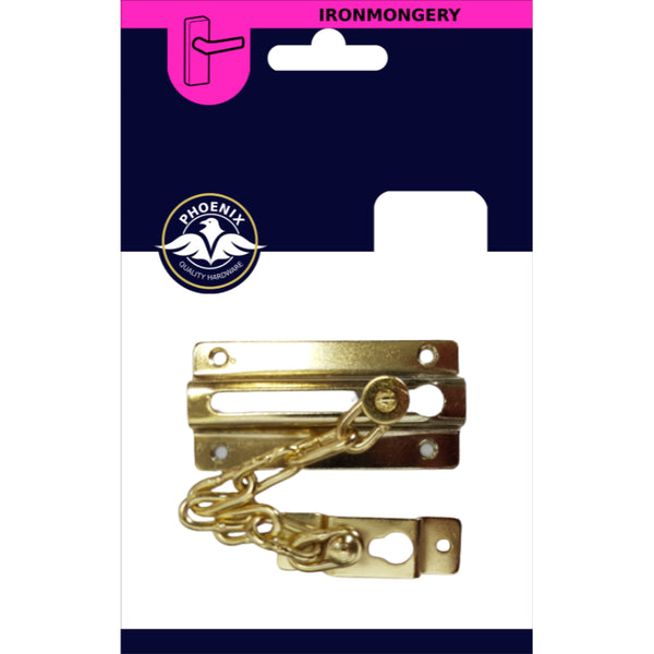 Brass Door Chain - 1 Piece