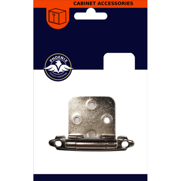 Self Closing Cabinet Door Hinge - Nickel