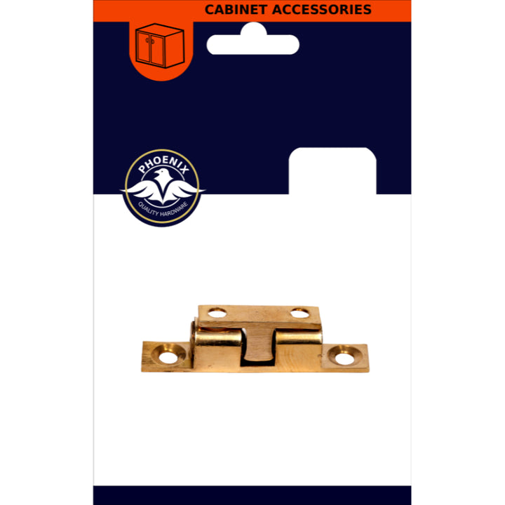 1 11/16" Brass Double Ball Catch - 2 Pack