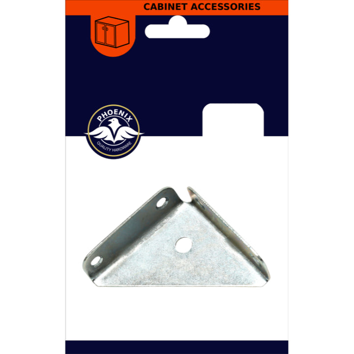 2 Inch Zinc Plated Corner Bracket - 4 Pack
